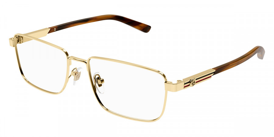 Color: Gold/Havana (002) - Gucci GG1291O00255
