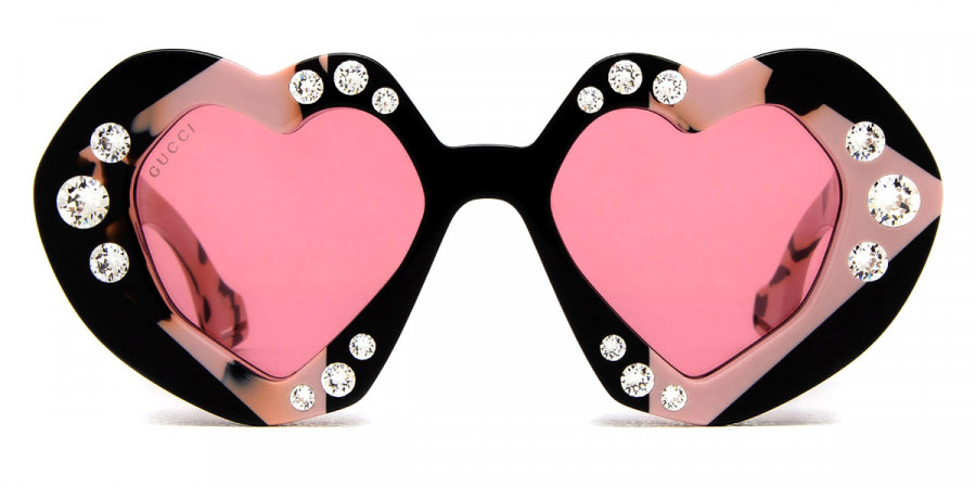 Heart sunglasses gucci hot sale