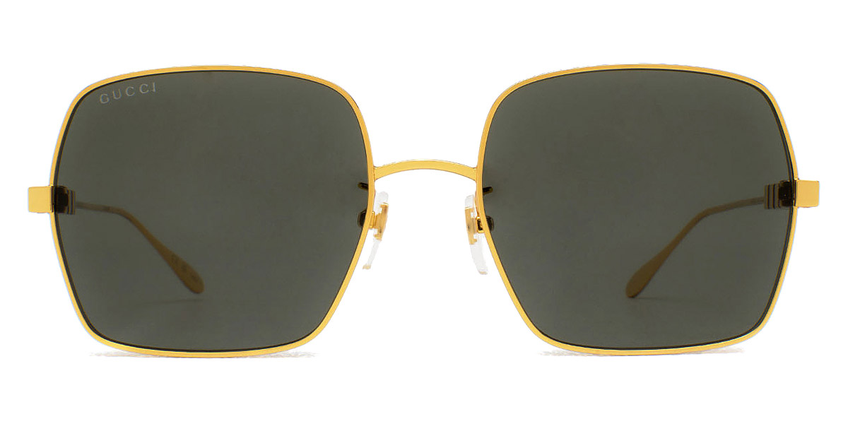 サングラス Gucci Sunglasses GG1434S 001 l Frame Oversize Square Gucci™ GG1434S Oversized Sunglasses | EyeOns.com