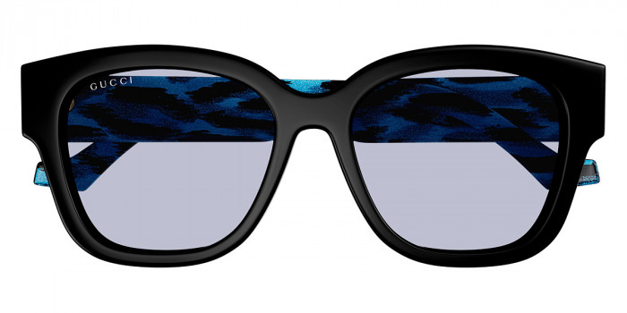 GUCCI ラウントフレムサンクラス GG1550SK 004 Gucci GG1550SK 004 Sunglasses Shiny Black - eye-oo.com