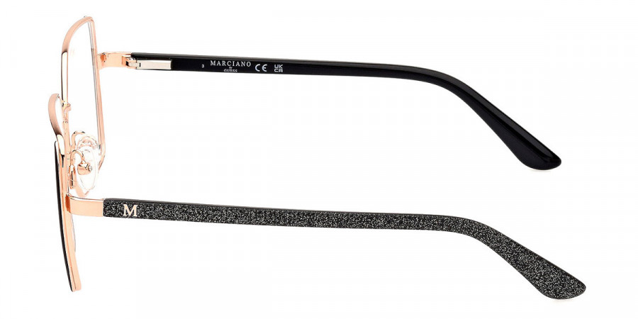 Color: Matte Black/Shiny Rose Gold (005) - Marciano GM5001400555