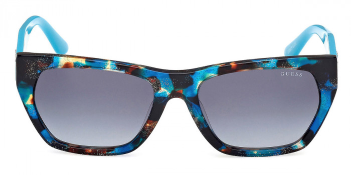 Guess™ GU00203-H 87P 56 - Turquoise/Havana/Shiny Turquoise