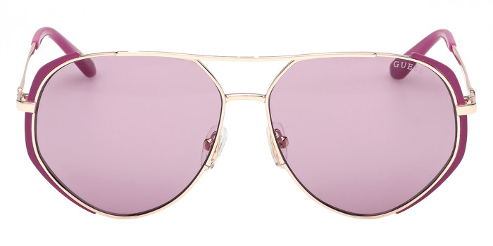 Guess™ GU00219 82Y 59 - Matte Violet/Shiny Rose Gold