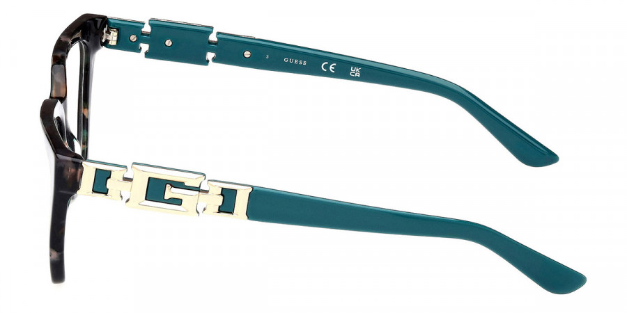 Color: Dark Green/Havana/Shiny Dark Green (098) - Guess GU298509854