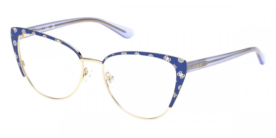 Color: Matte Blue/Shiny Blue (092) - Guess GU5012109255