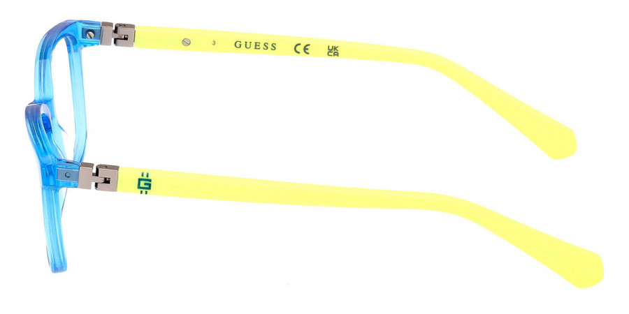 Color: Shiny Blue/Shiny Light Green (090) - Guess GU5014409047