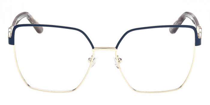 Guess™ GU50229 085 57 - Matte Light Blue/Gray/Havana