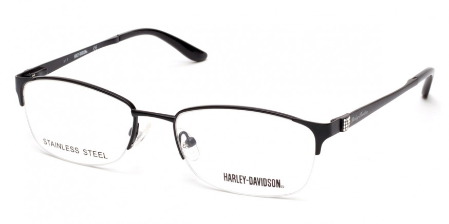 Harley Davidson™ HD0541 002 55 Matte Black Eyeglasses