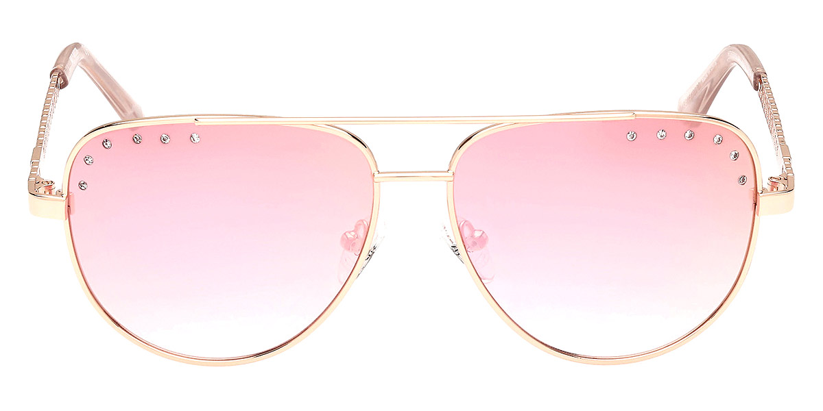 Harley Davidson™ HD5052S 28U 59 Shiny Rose Gold Sunglasses