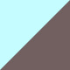 Light Blue Transparent/Brown