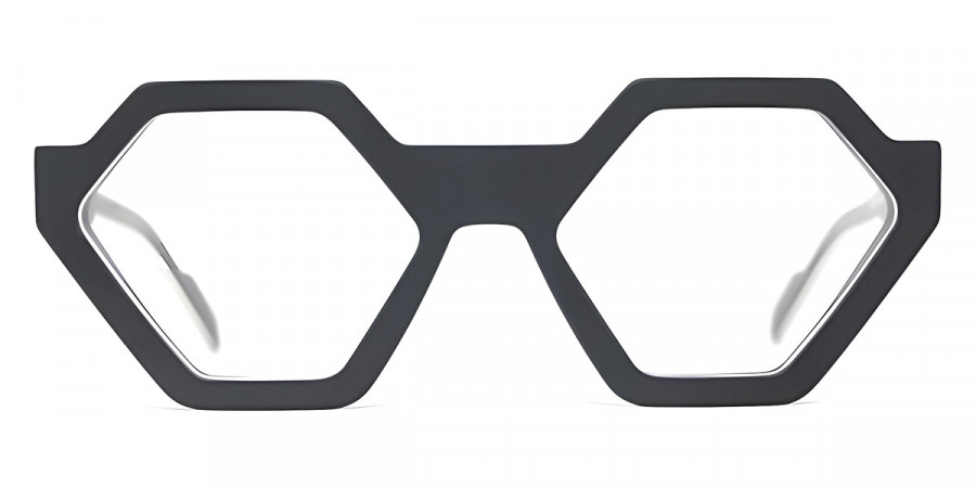 Henau™ HECTOR K61S 53 - Black/White/Black Matte