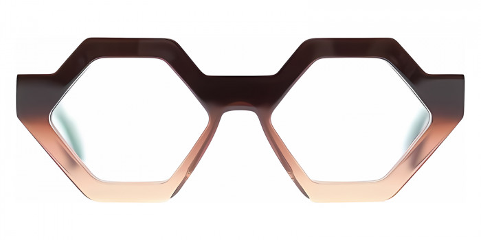 Henau™ HEXAPLUS 1H03 55 - Brown/Beige Transparent