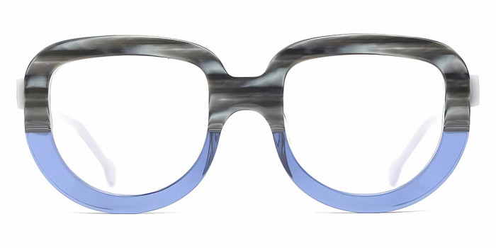 Henau™ JOTA G89 48 - Gray Horn Transparant Blue/Light Gray