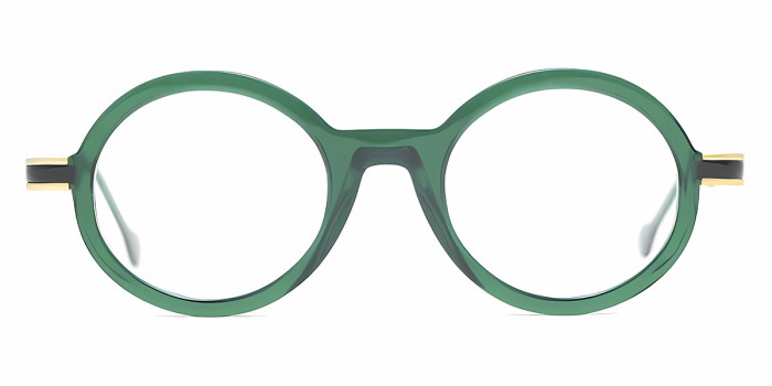 Henau™ LUNAM L R66 49 - Green Transparent/Gold