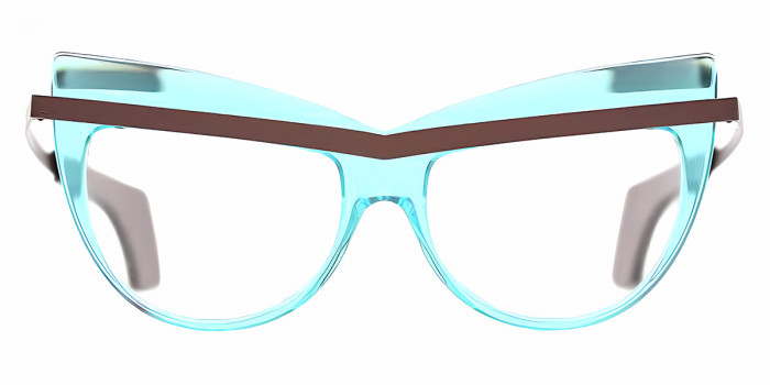 Henau™ M 2 J10 55 - Light Blue Transparent/Brown