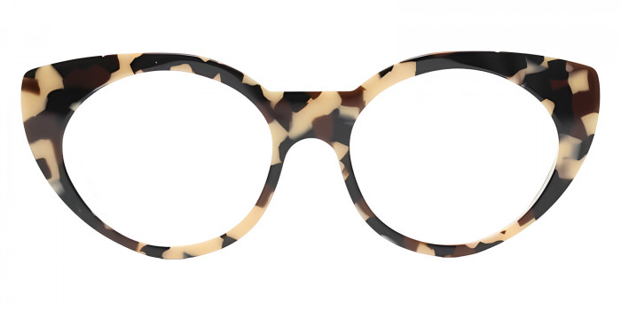 Henau™ MURANO 0H33 52 - Spotted Black Ivory/White/Light Brown