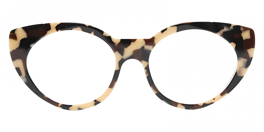 Henau™ MURANO 0H33 52 - Spotted Black Ivory/White/Light Brown