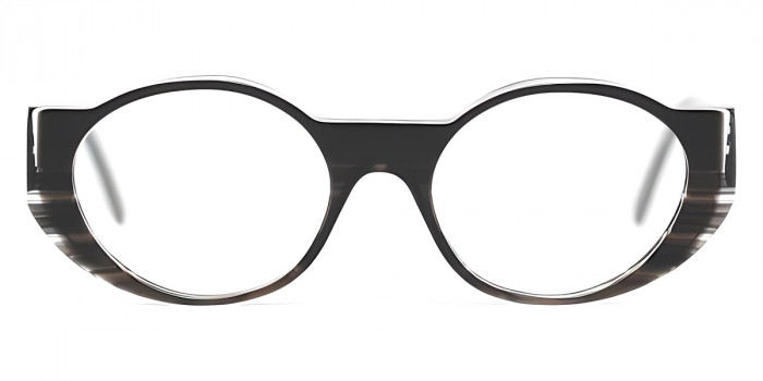 Henau™ SARRONO V45 52 - Black/White/Gray Striped Transparent