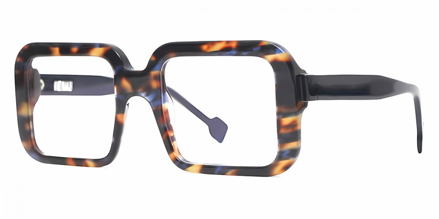 Color: Blue Turtle/Dark Blue Transparent (Q84) - Henau HENTOGAQ8449