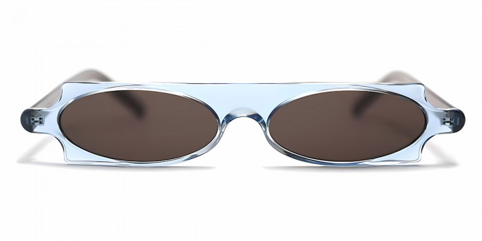 Henau™ YOYOMA SUN C61 50 - Light Blue Transparent/Brown