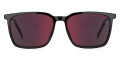 Black / Red Mirrored