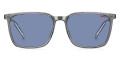 Gray Crystal / Blue