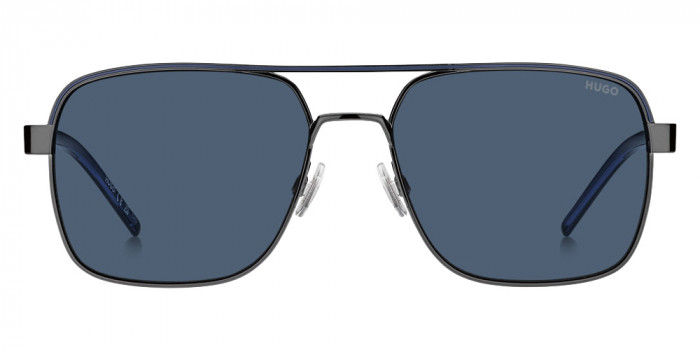 Hugo Boss™ HG 1384/S 0V81KU 57 - Dark Ruthenium Black