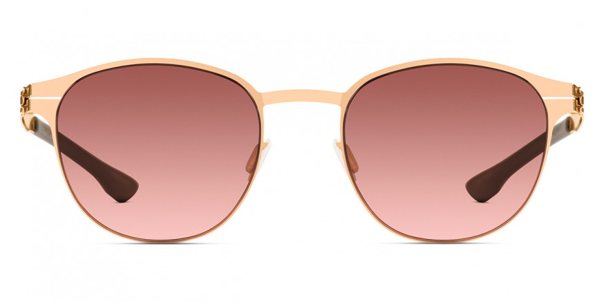 Ic! Berlin Aimee Rose-Gold Sunglasses Front View