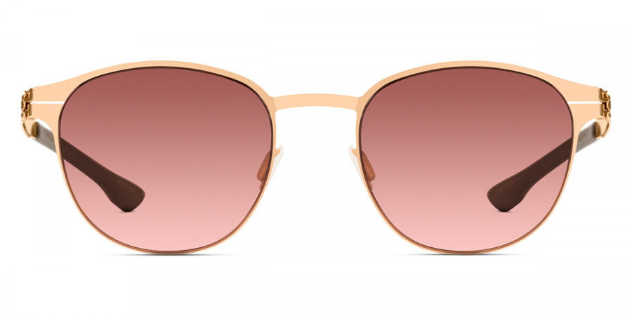 Ic! Berlin Aimee Rose-Gold Sunglasses Front View