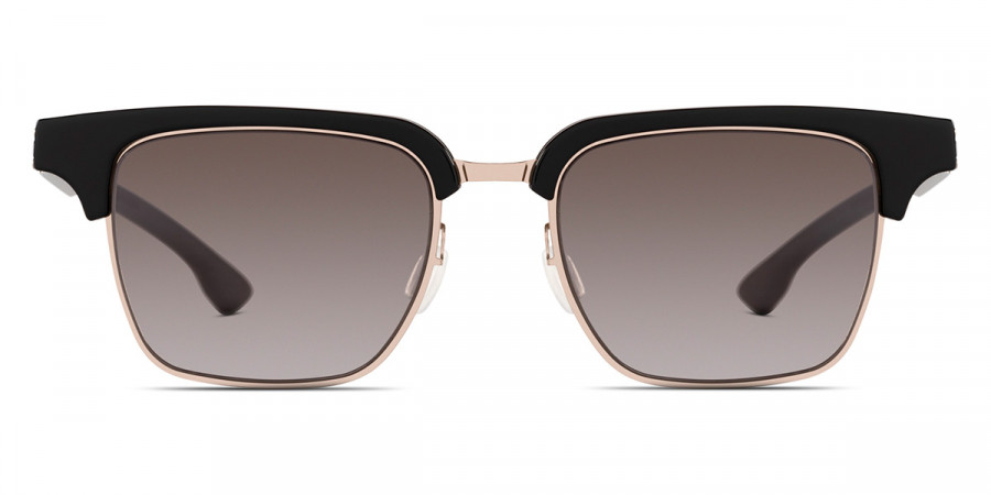 Ic! Berlin Akemi Shiny-Bronze-Black Sunglasses Front View