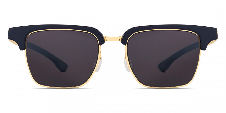 Ic! Berlin Akemi Sun-Gold-True-Blue Sunglasses Front View