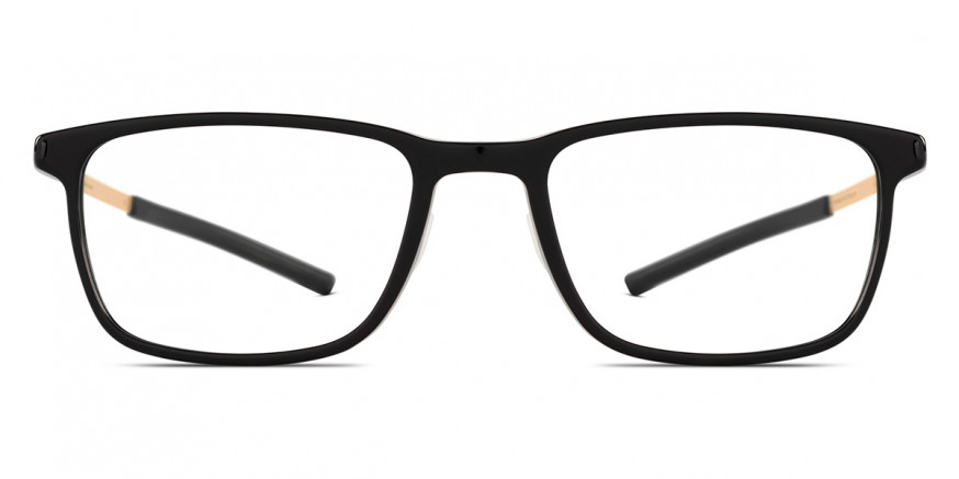 Ic! Berlin Akito Black Eyeglasses Front View