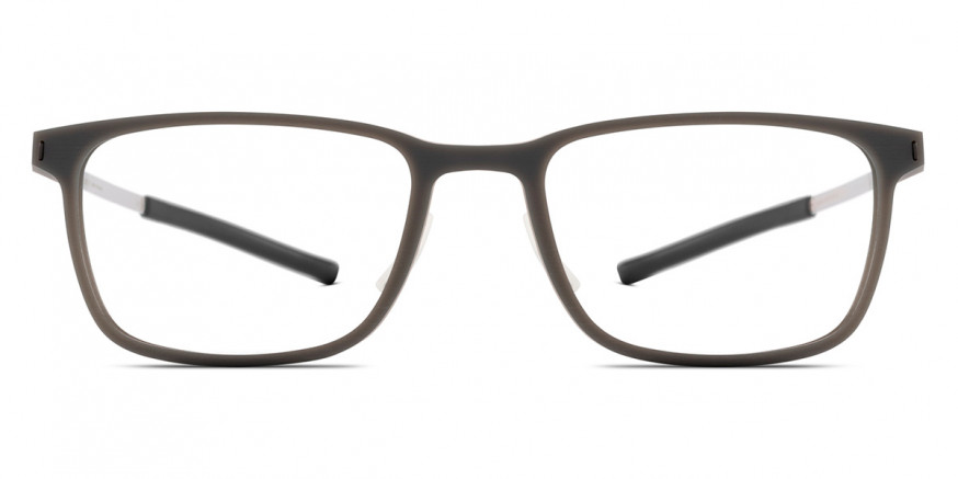 Ic! Berlin Akito New Gray Rough Eyeglasses Front View