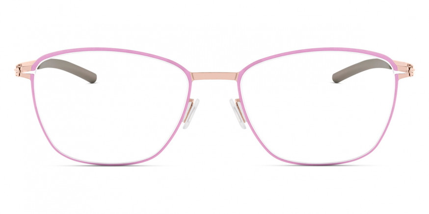 Ic! Berlin Aliza 2.0 Orchid Bronze Circle Eyeglasses Front View