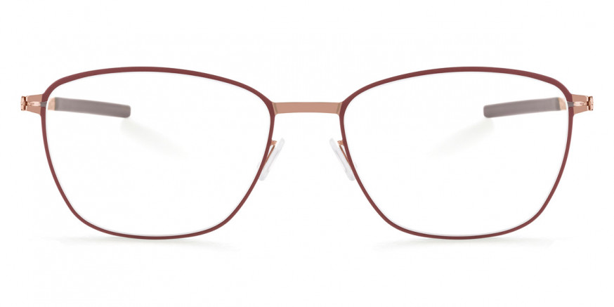 Ic! Berlin Aliza Fired Copper Circle Eyeglasses Front View
