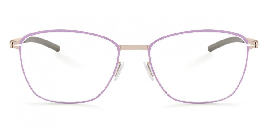 Ic! Berlin Aliza Orchid Bronze Circle Eyeglasses Front View