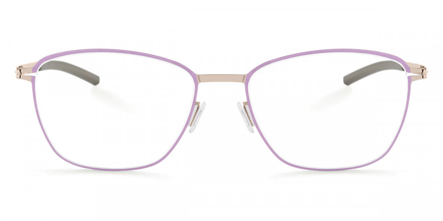 Ic! Berlin Aliza Orchid Bronze Circle Eyeglasses Front View