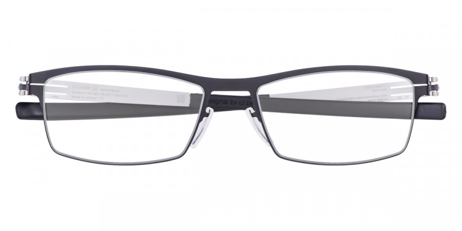 Ic! Berlin Alwin C. Black Eyeglasses Front View