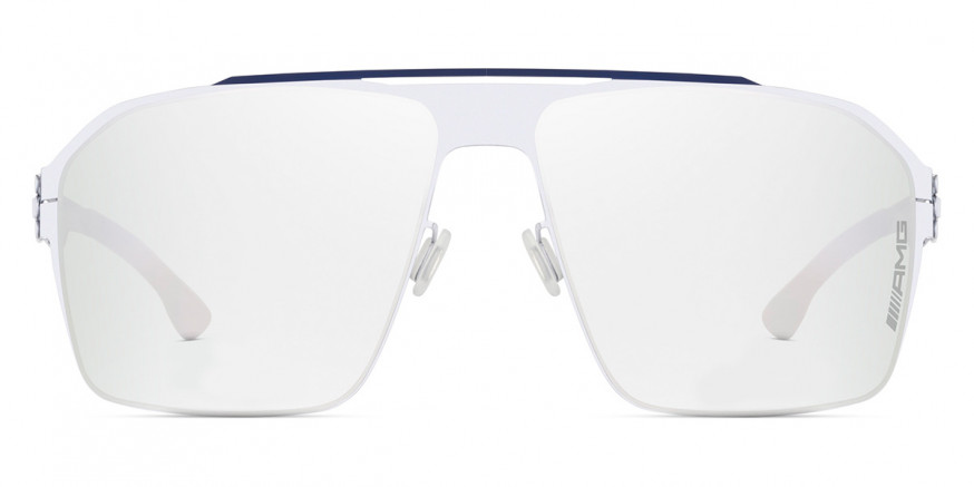 Ic! Berlin AMG 02 Blue Bridge-Fashion-Silver Sunglasses Front View
