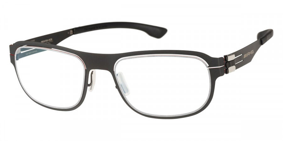 Ic! Berlin AMG 03 Black-Red 97 Eyeglasses Side View