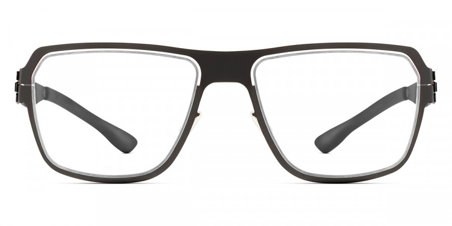 Ic! Berlin AMG 04 Black-Red 97 Eyeglasses Front View