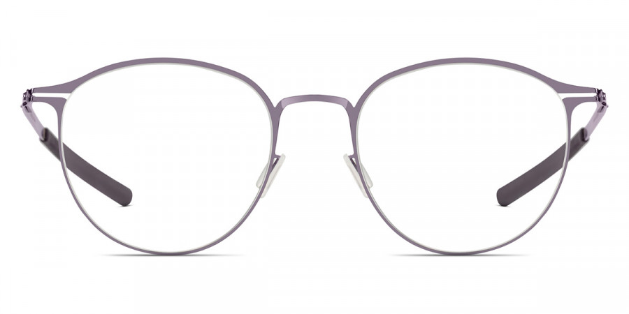 Ic! Berlin Amihan Small Shiny Aubergine Eyeglasses Front View