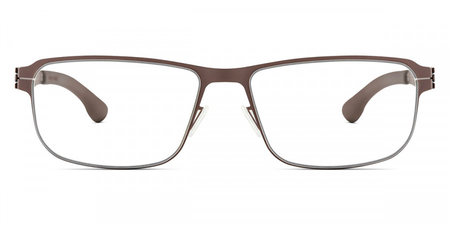 Ic! Berlin Andrew P. Teak Eyeglasses Front View