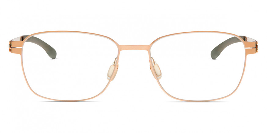 Ic! Berlin Andy L. Rosé-Gold Eyeglasses Front View