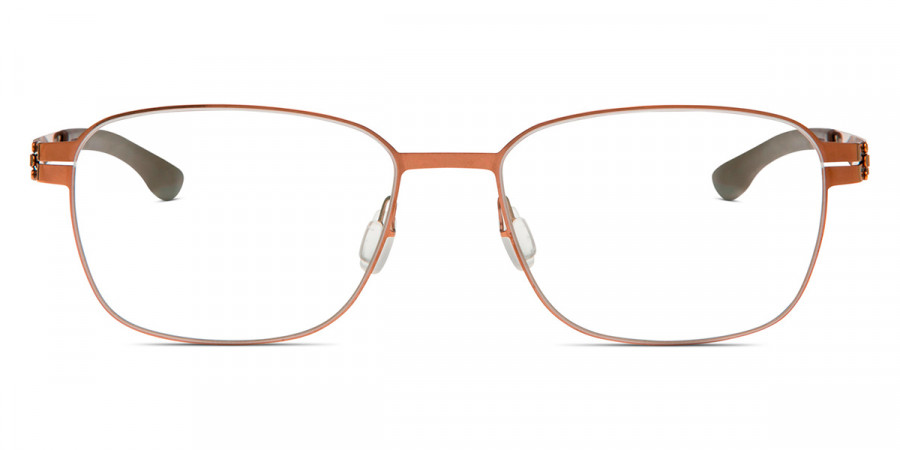 Ic! Berlin Andy L. Shiny Copper Eyeglasses Front View