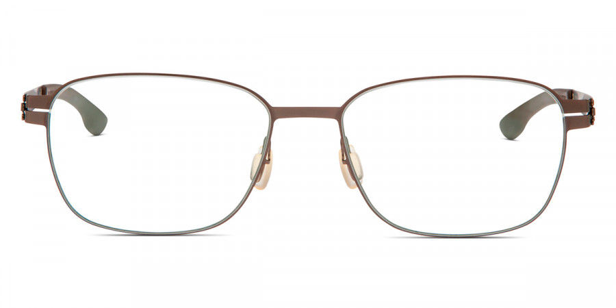 Ic! Berlin Andy L. Teak Eyeglasses Front View
