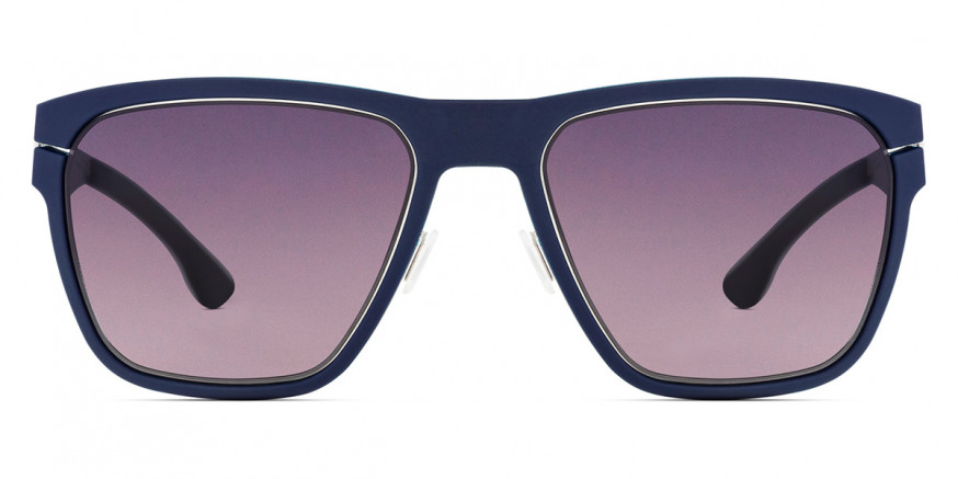 Ic! Berlin Bloc Pearl-Navy-Blue Sunglasses Front View