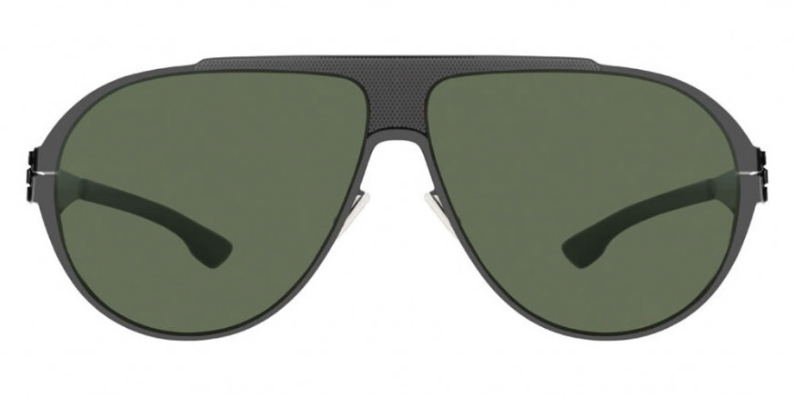 Ic! Berlin Carson Gun-Metal Sunglasses Front View