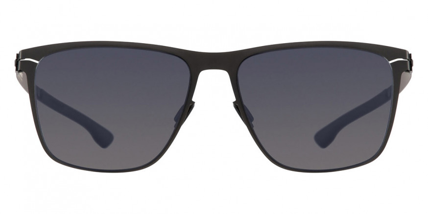 Ic! Berlin Charlie Black Sunglasses Front View