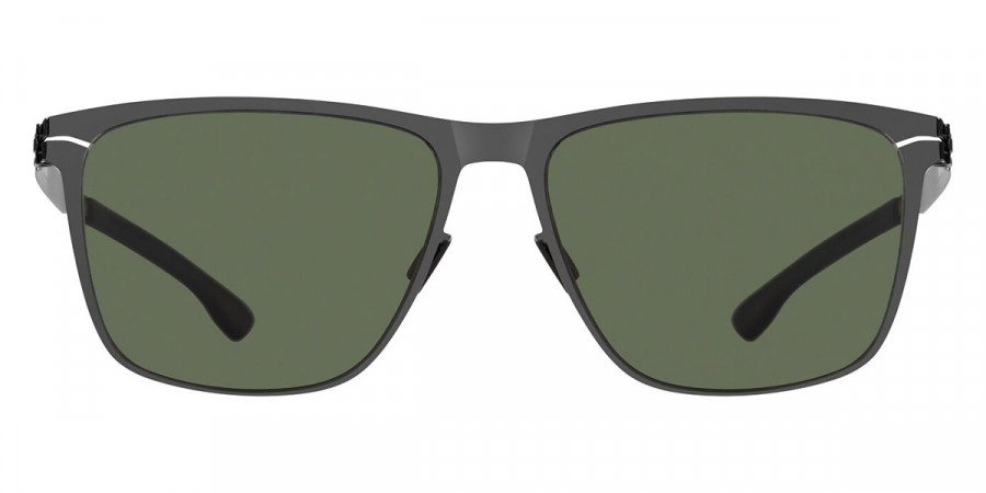 Ic! Berlin Charlie Gunmetal Sunglasses Front View
